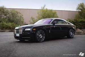 Rolls-Royce Wraith by SR Auto Group on HRE Wheels (RS37.V2) 2018 года